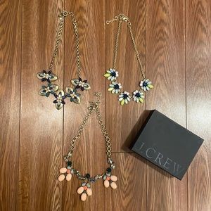 J.Crew necklaces, bundle of 3